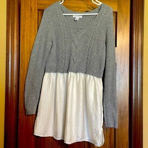 Motherhood Maternity Sweater Tunic Medium